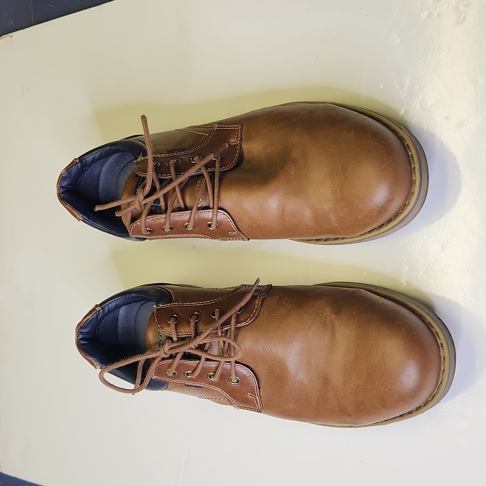 Izod Men's Oxford Brown Lace Up Casual Size 12